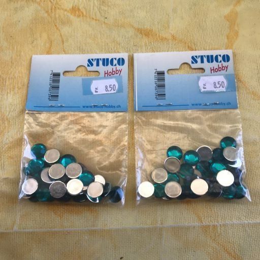 Perle (finte): LOT FACETTE RUND 12MM – Nuovo e nell'imballaggio originale da Ostermundigen venduto da crazy-horse-1840 1