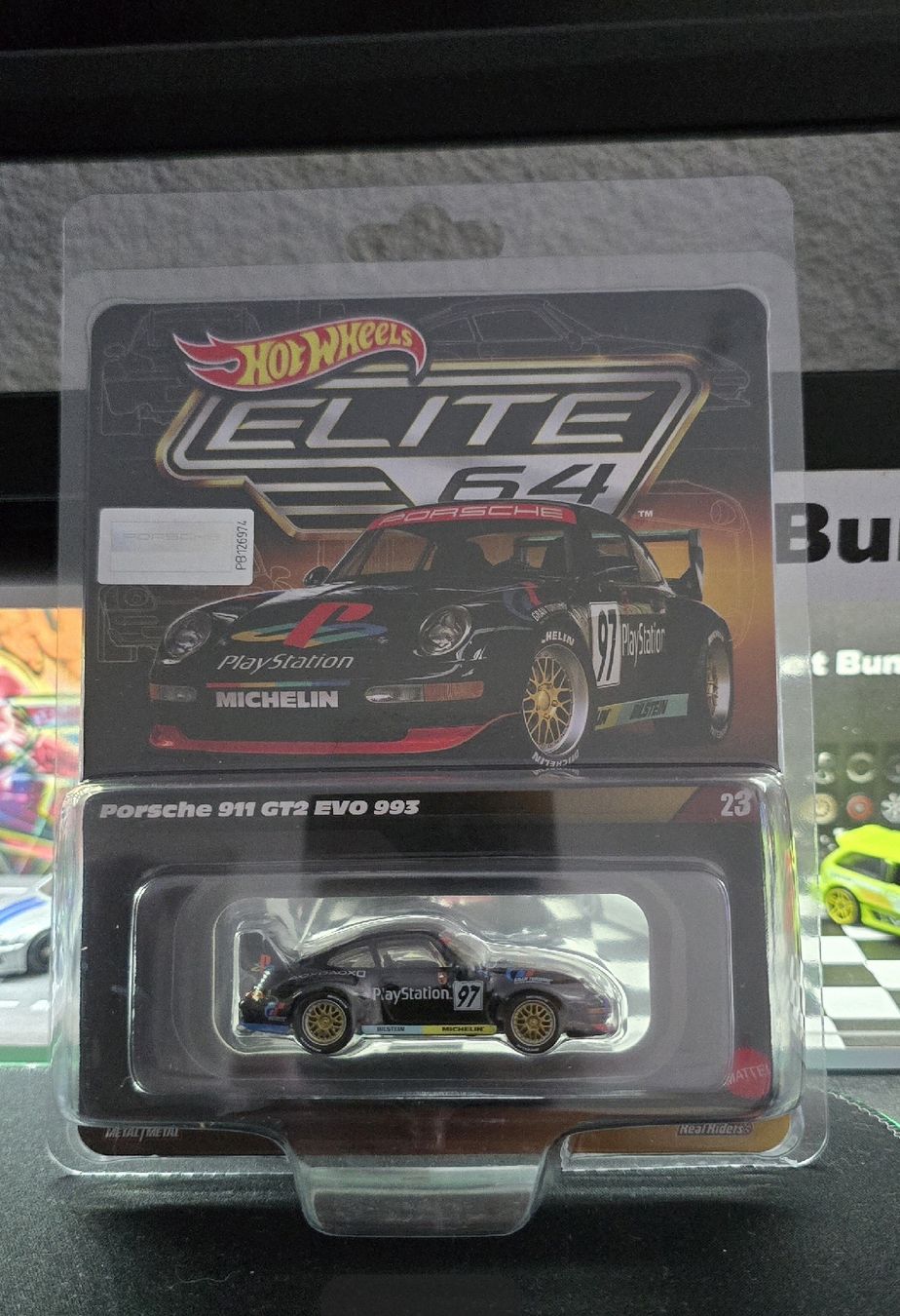 Hot Wheels Modellini d'auto: Hot Wheels Porsche 911 GT2 Playstation – Nuovo e nell'imballaggio originale da Frauenfeld venduto da ufo_yk6c