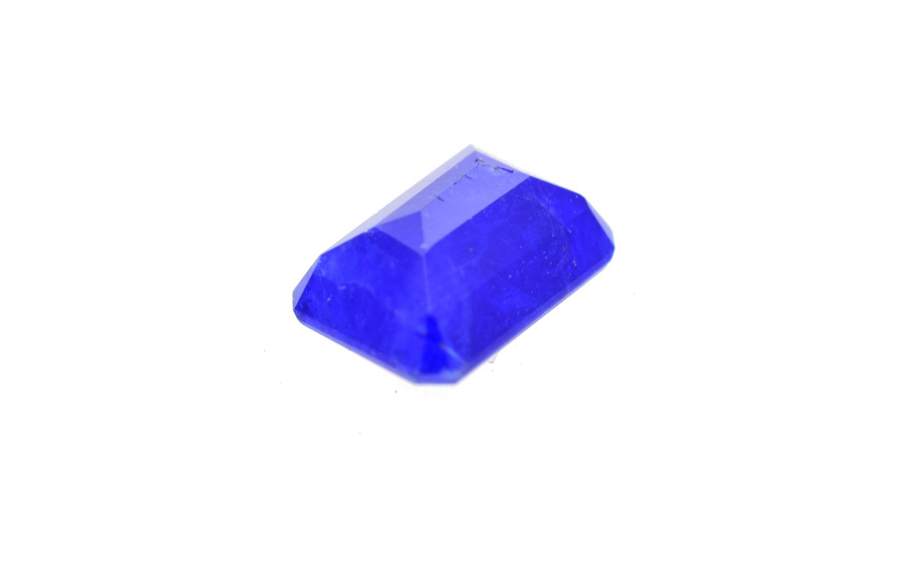 Pietre preziose: Hauyn-Blau-0.72 ct-Smaragd Schliff-Idar-Oberstein – Nuovo e nell'imballaggio originale da Berlingen venduto da inf_rn5k 3