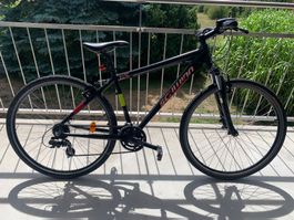 Velo Alu Schwinn Elite 28", Shimano Tourney 3×7 - top