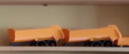 Herpa 1:87 Kipp-Aufbauten 2Stk Orange