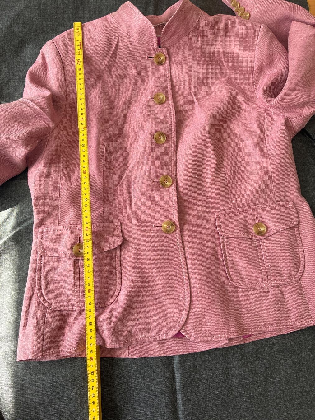 Giacche: Sommer Leinen-Blazer von Highmoor Gr 42 – Usato da Davos Platz venduto da nanigl 7