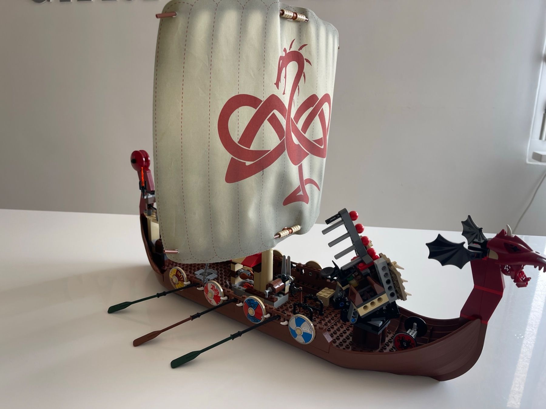 Lego Baukästen: Lego Vikings 7018 Viking Ship challenges the Midgard Serpent – Gebraucht aus Burgdorf von Pistar 2