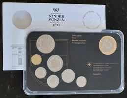 CH - Münzsatz 2025 pp Helvetia