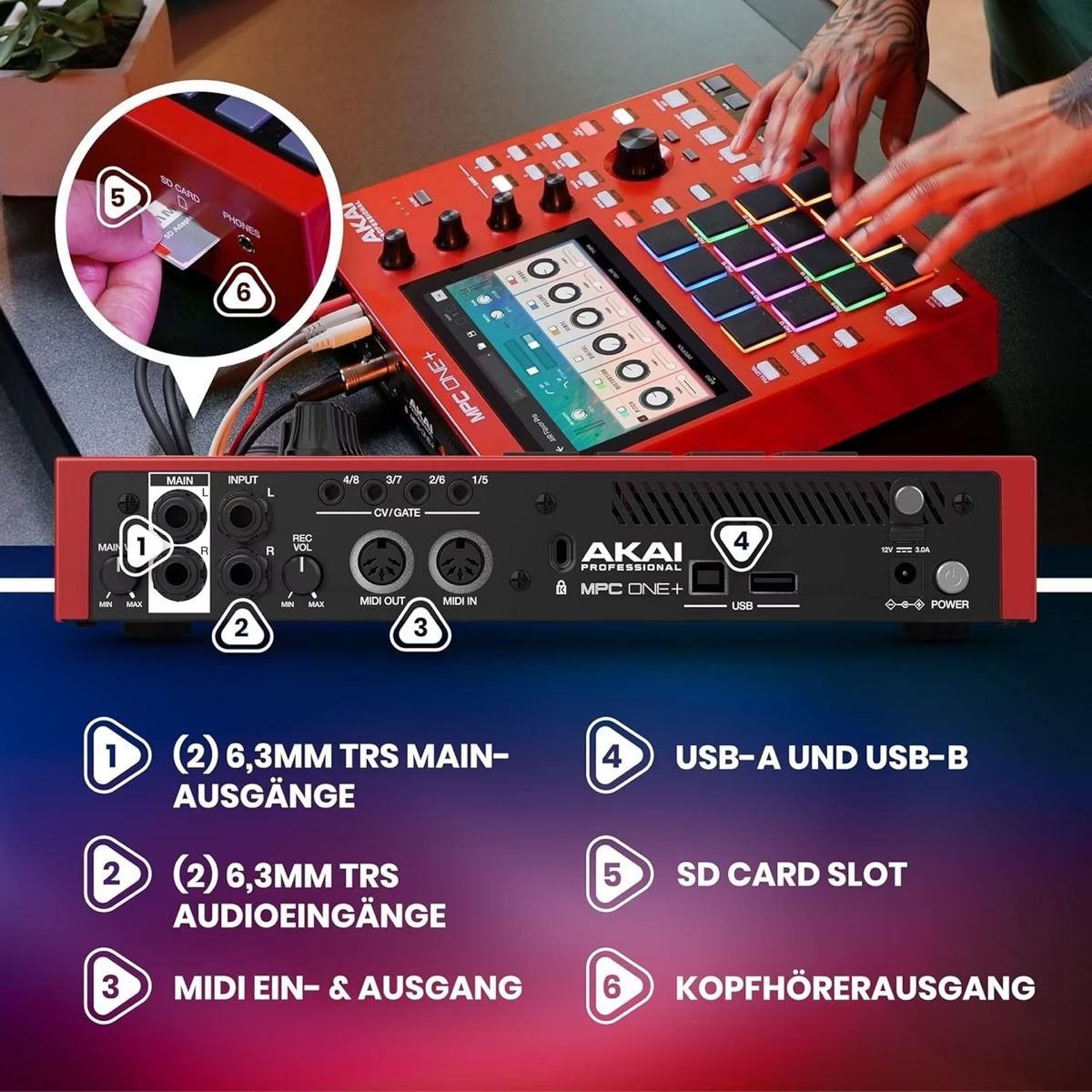 Akai Strumenti musicali: Akai MPC Sampler One+ – Usato da Pfäffikon SZ venduto da Tonimarroni99 4