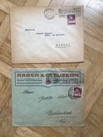 1921/23, 2 Couverts mit Tellbrustbild Nr.154