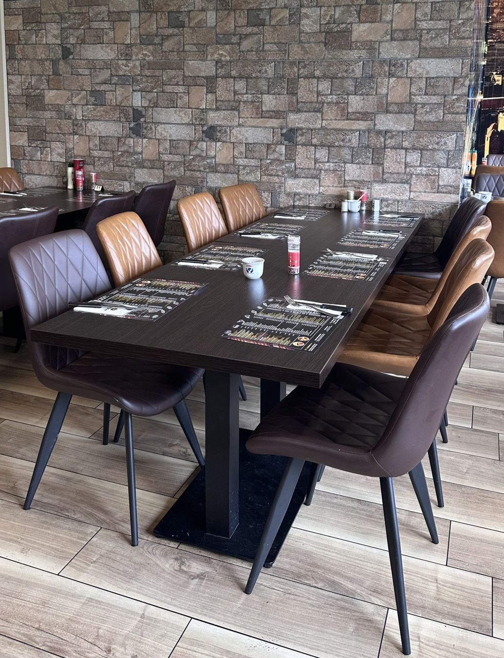 Tavoli: Gastro-Tisch 120×80 cm -Dunkelbraun – Nuovo e nell'imballaggio originale da Ziegelbrücke venduto da ProfiGastro 2