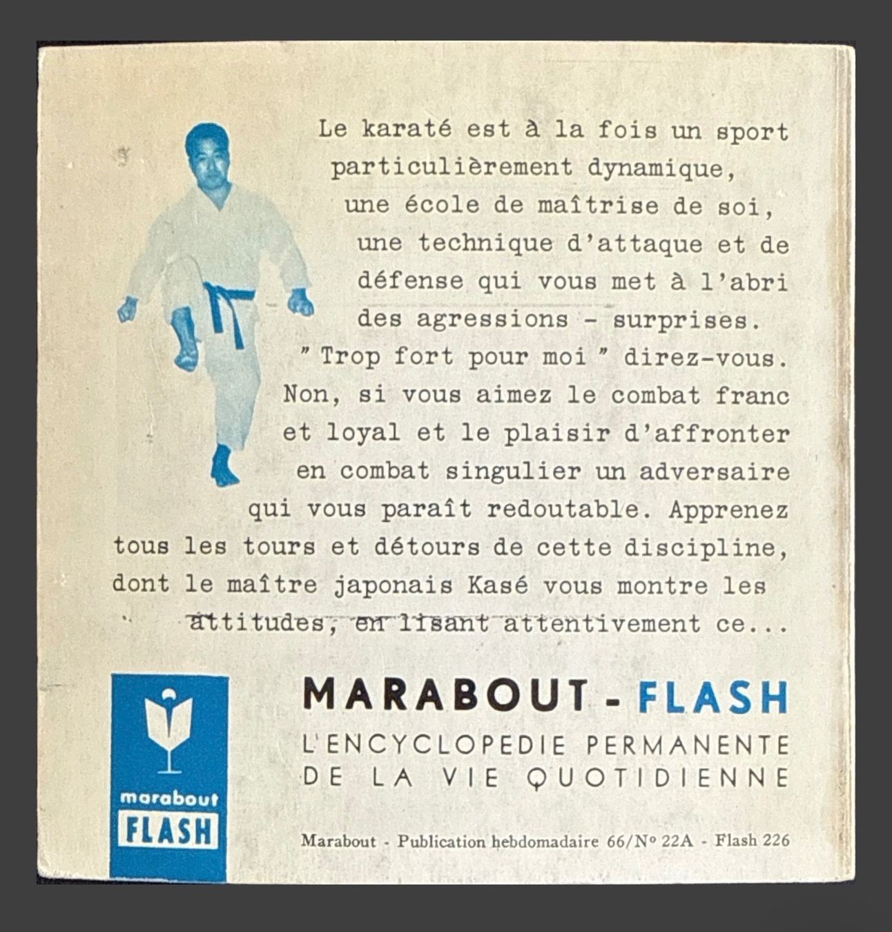 Libri: Le Karaté Marabout Flash Livre Technique Combat – Usato da Fleurier venduto da jea_j77g 1