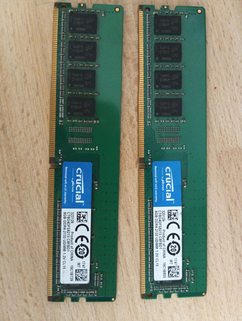 Crucial Memoria / RAM: Crucial 16gb DDR4 Ram – Nuovo (secondo la descrizione) da Bulle venduto da Safflow