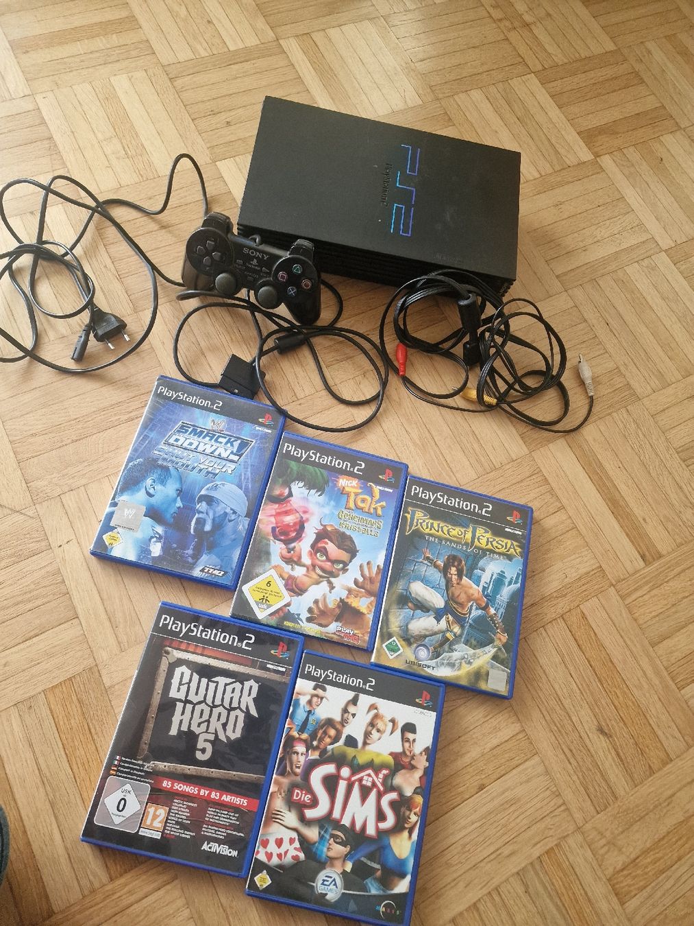 Sony Console: Playstation 2 Inklusiv 5 Spiele – Usato da Dietikon venduto da GC-Store