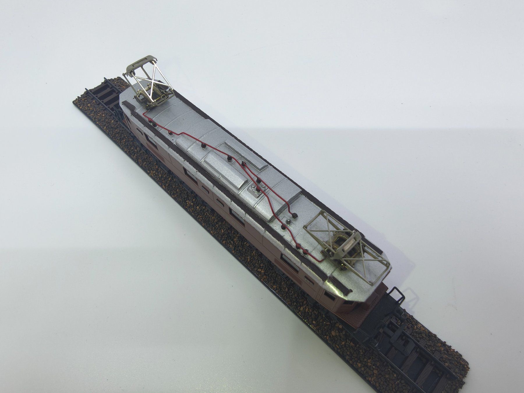 Lemaco Modellini di ferrovie: Lemaco Ae 6/8 204, braun, Analog – Usato da Wangs venduto da mobacom 4