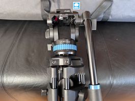 Broadcaststativ Sirui SH-25 mit Videoneiger SH-Serie