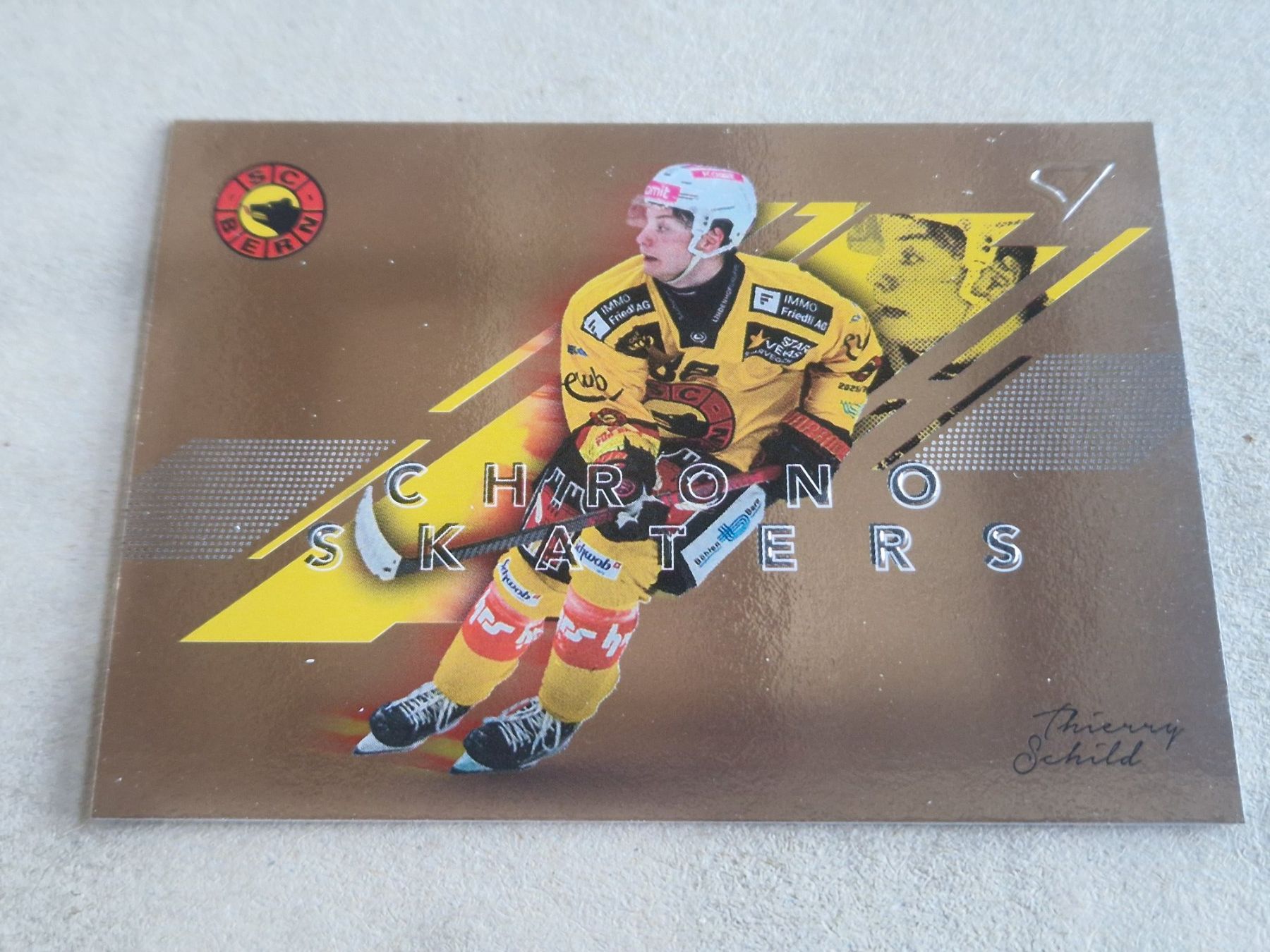 Sportzoo Carte collezionabili: Sportzoo Chrono Skaters   Schild   Bern – Usato da Bouveret venduto da hckoala