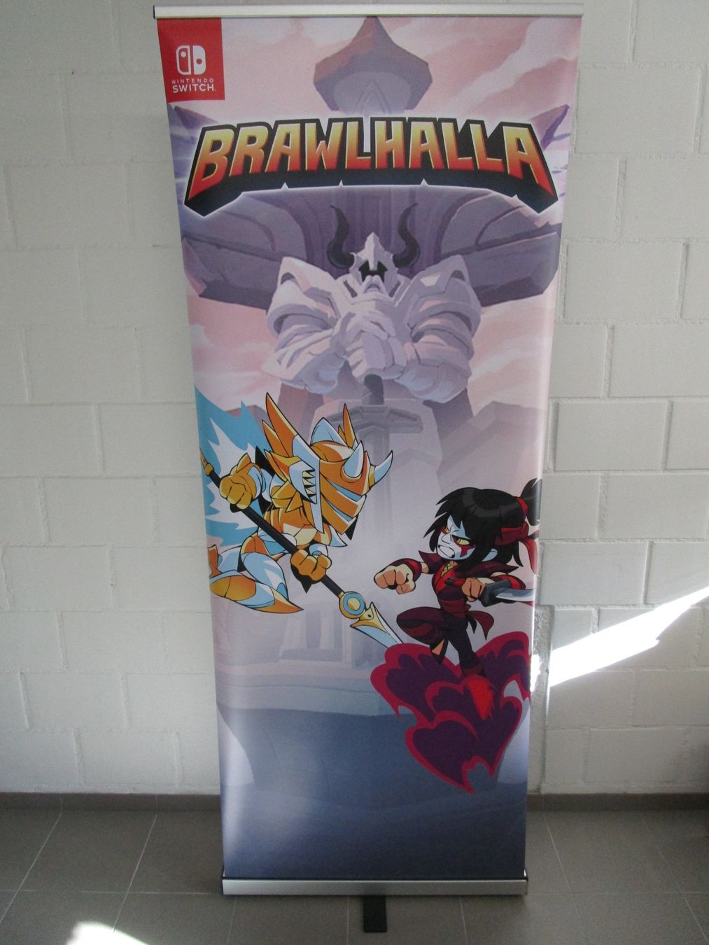 Giochi: Roll-Up Werbebanner Brawlhalla Nintendo – Usato da Goldau venduto da agestuffer