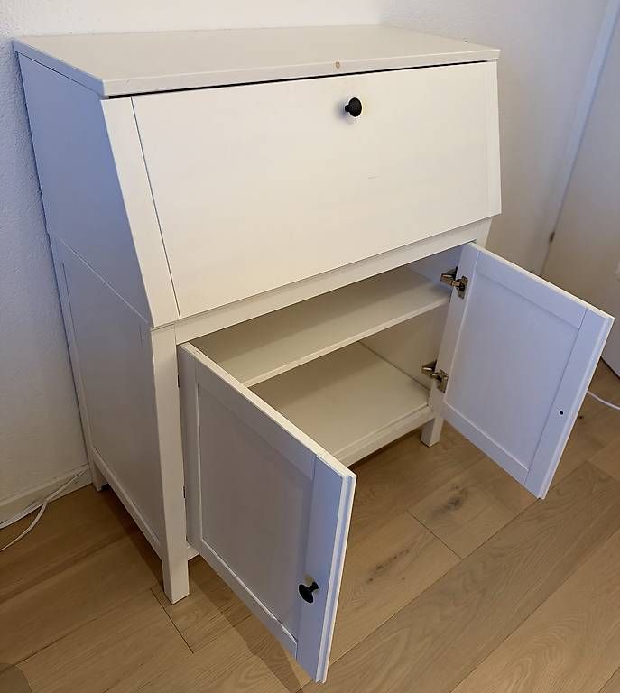 Schreibtische: IKEA Hemnes Sekretär weiss – Gebraucht aus Oberrieden von mimi-118 1