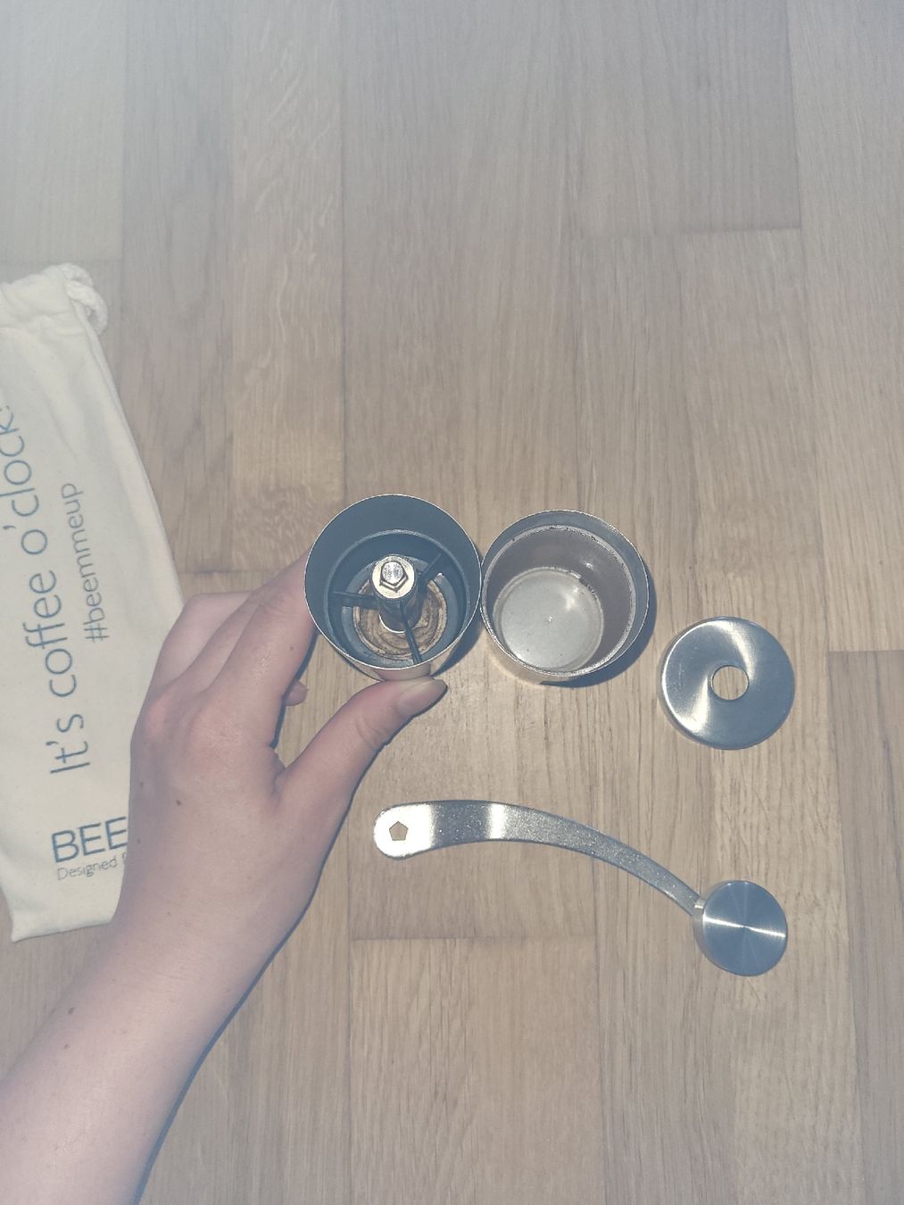 Elettrodomestici da cucina: Kaffeemühle BEEM Edelstahl manuell mit Beutel – Usato da Ostermundigen venduto da nad_y9mv 1