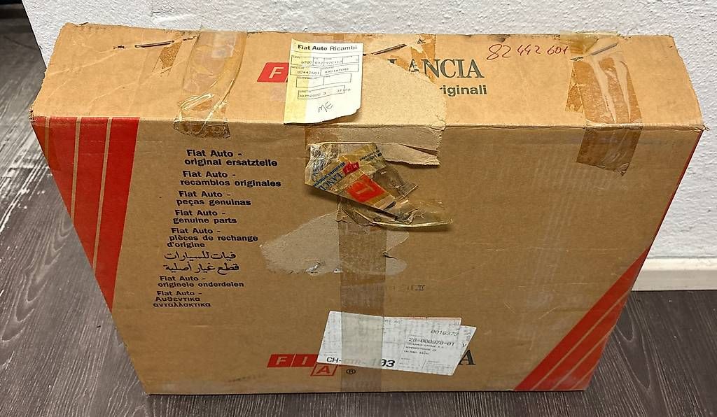 Tutti pezzi di ricambio auto: 82442601 - Kühler Lancia Prisma – Usato da Chur venduto da alessiogr 1