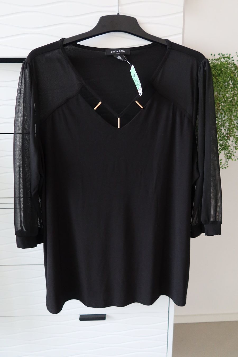 T-Shirts: Damenshirt Grösse 3XL, schwarz - NEU – Neu und originalverpackt aus Zürich von Piki7