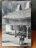 Alte PK / La Ferme Robert et so gardien Ausgabe ca. 1920