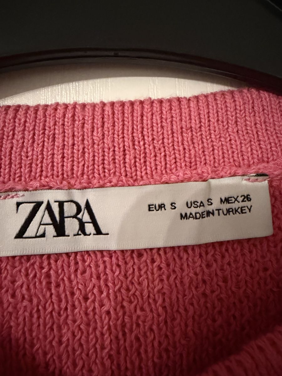 Zara Maglioni & Felpe: Giacchetto Zara rosa/pink – Nuovo (secondo la descrizione) da Muzzano venduto da nat_x9hf 1