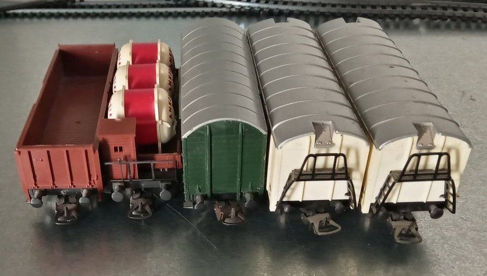Lima Modelleisenbahnen: LIMA Wagons 5 x - transports marchandises - SBB CFF – Gebraucht aus Le Locle von PereiraHugo 3