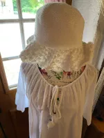 %DAMEN SOMMERHUT-VINTAGE-EINZELSTÜCK%