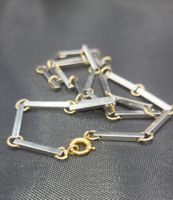 Gold 585 Mit Steel Unikat Kette