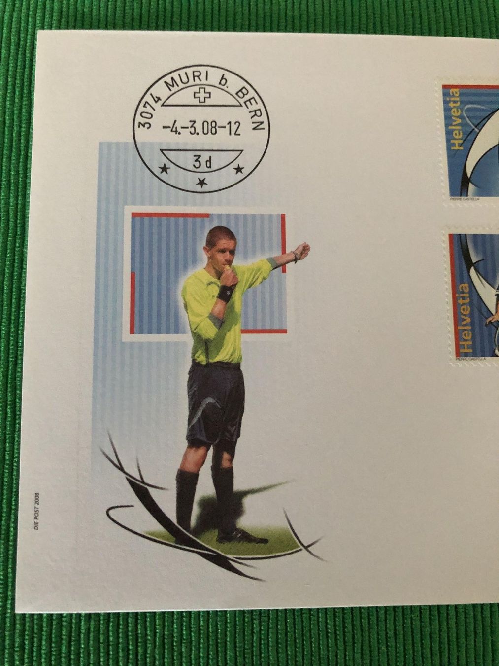 Alle Briefmarken: 2008 Sondermarke "Aktivfussball" – Gebraucht aus Horw von Luki49 4