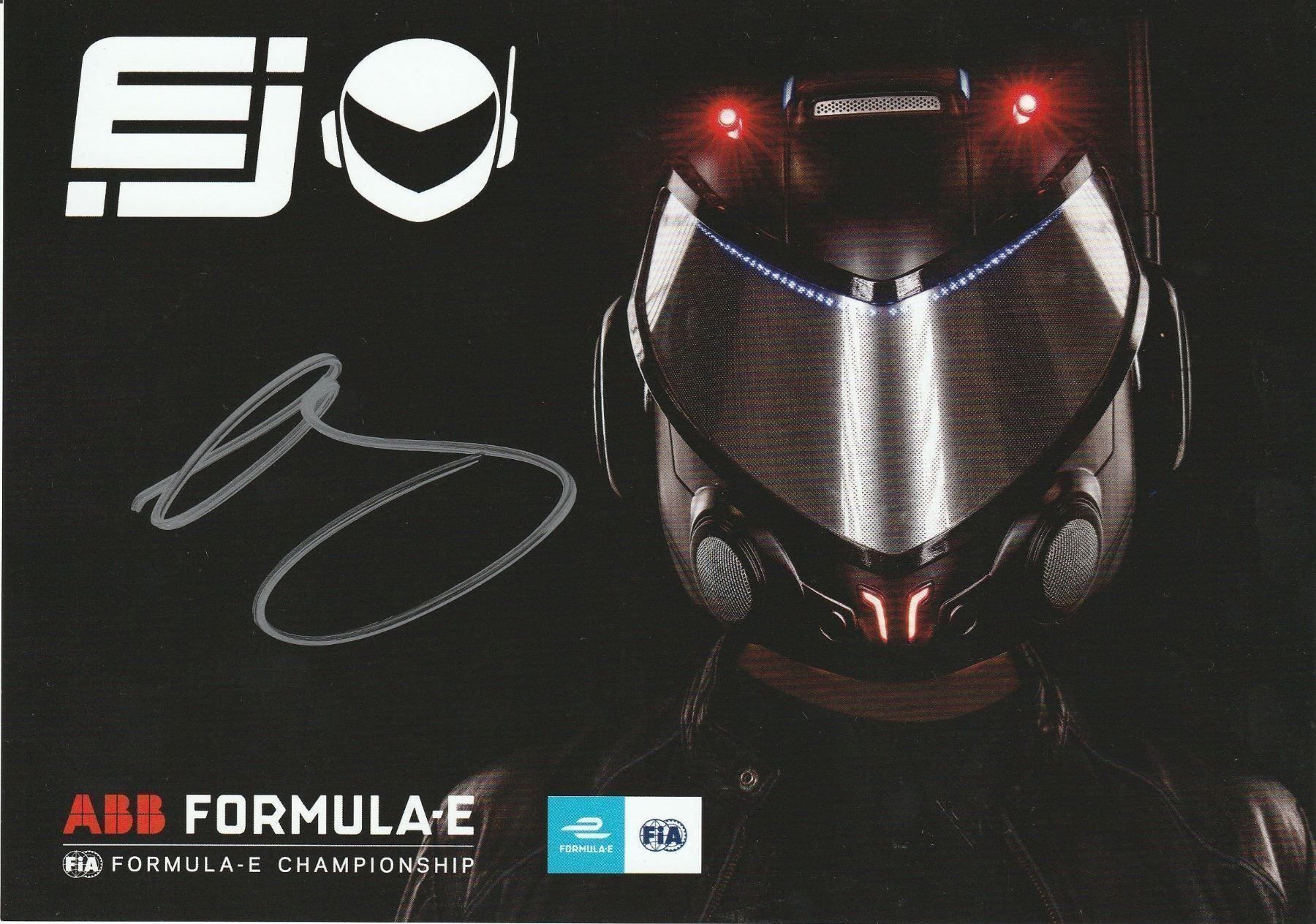 Autographes: Originalautogramm Formel E EJ auf AK – Neuf (Voir description) à Schwyz par racingautographs
