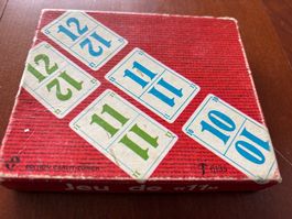vintage Elferspiel Carlit Elfer Raus 1960er mit Anleitung