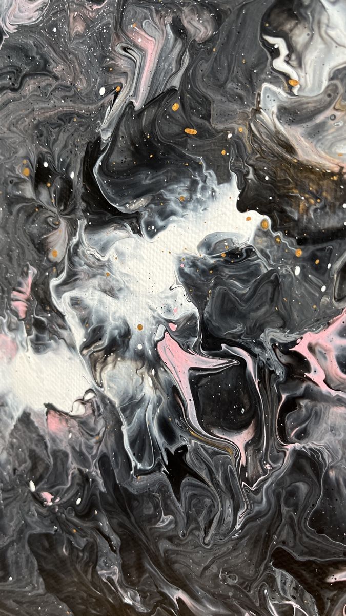 Dipinti: Abstraktes Acrylbild "Galaxy" 20x60cm – Nuovo (secondo la descrizione) da Hochdorf venduto da Jasminurschel 2