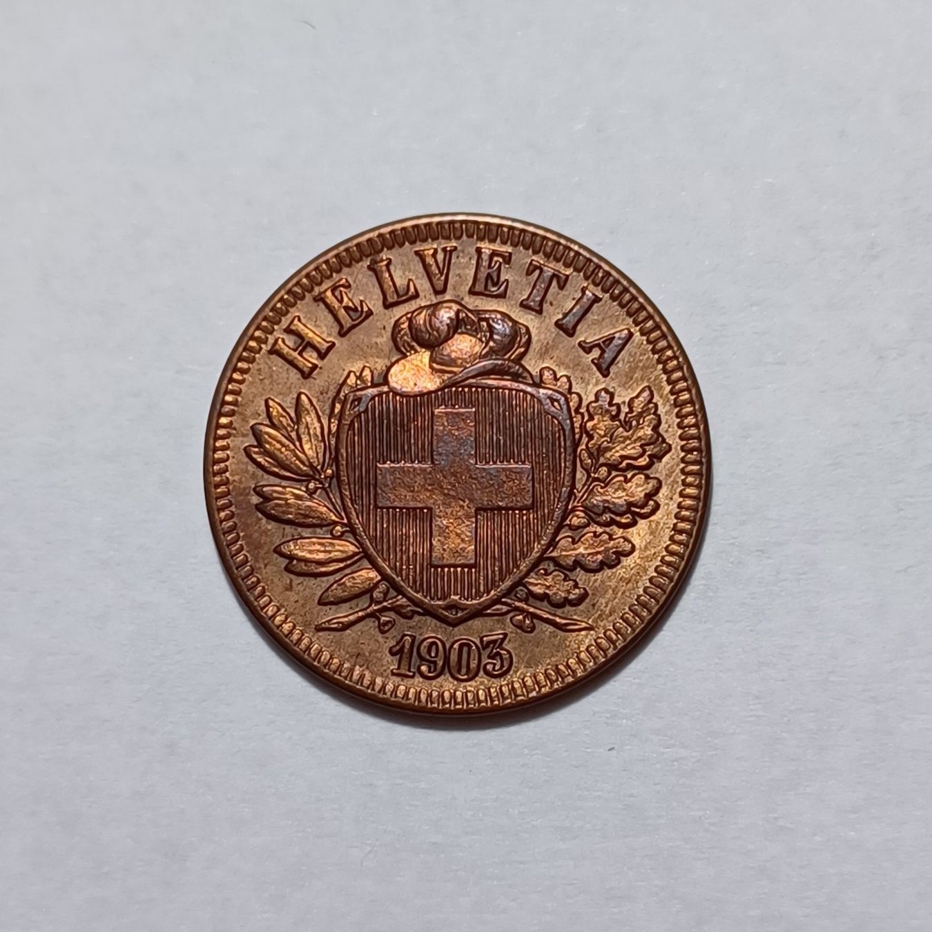 Tutti le monete: 2 Rappen 1903 unz-stgl – Nuovo (secondo la descrizione) da Pfäffikon ZH venduto da Schweizer_Muenzen