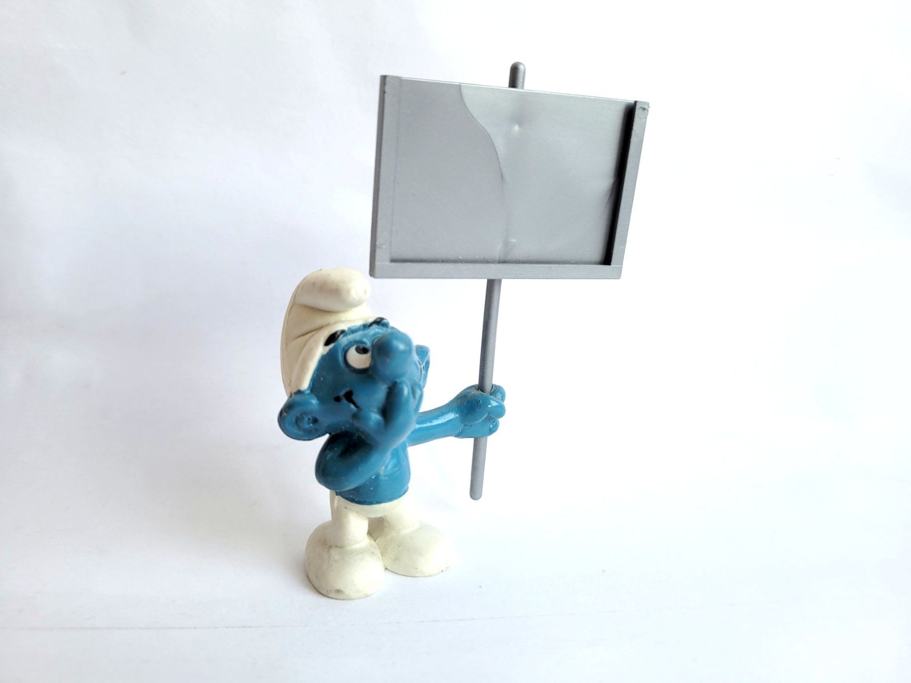 Schleich Statuette: Schildträger-Schlumpf – Usato da Reinach AG venduto da airbrusher01