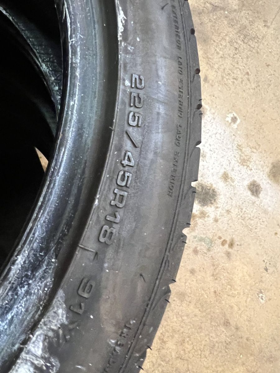 Pneus & Roues: Goodyear 225/45 18 Runflat – D'occasion à Staad SG par abarthss01 3