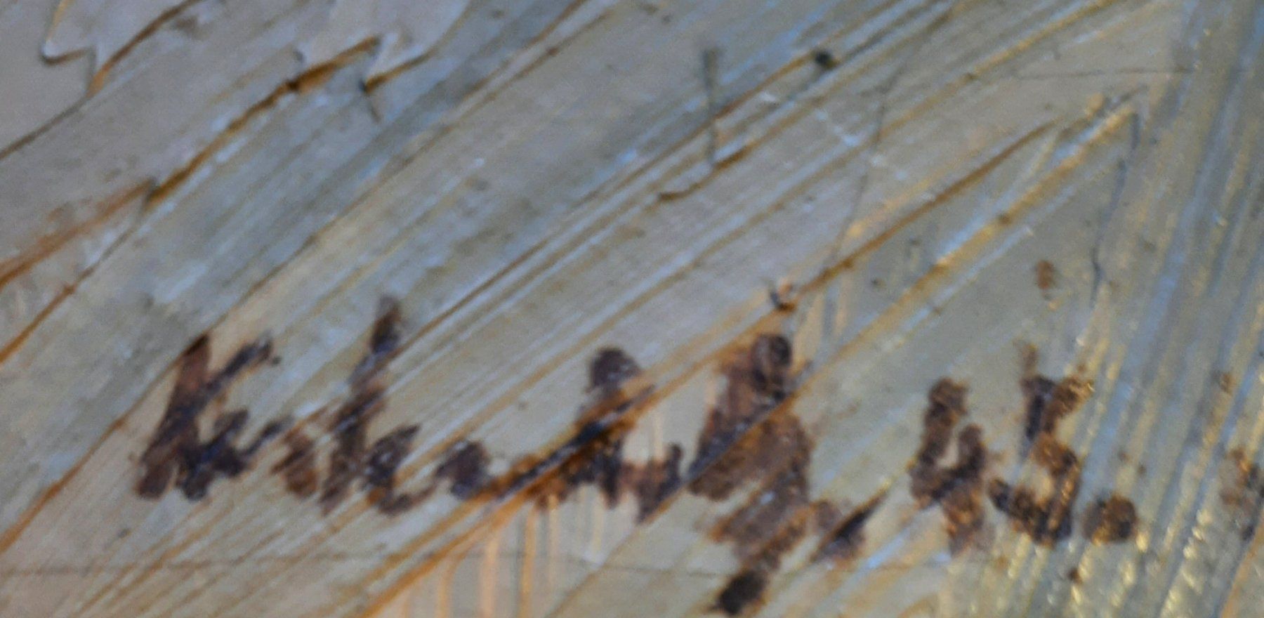 Dipinti: Expressionistisches Gemälde signiert – Usato da Arbon venduto da torso444 1