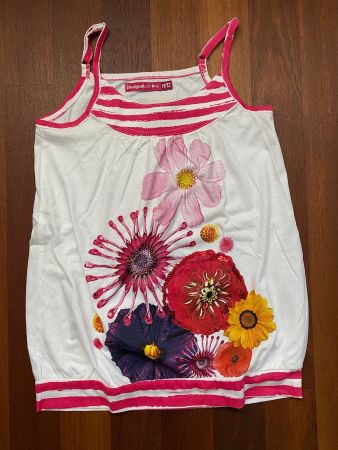 DESIGUAL Trägertop Gr. 152/164 ca 11-12 Jahre, neuwertig