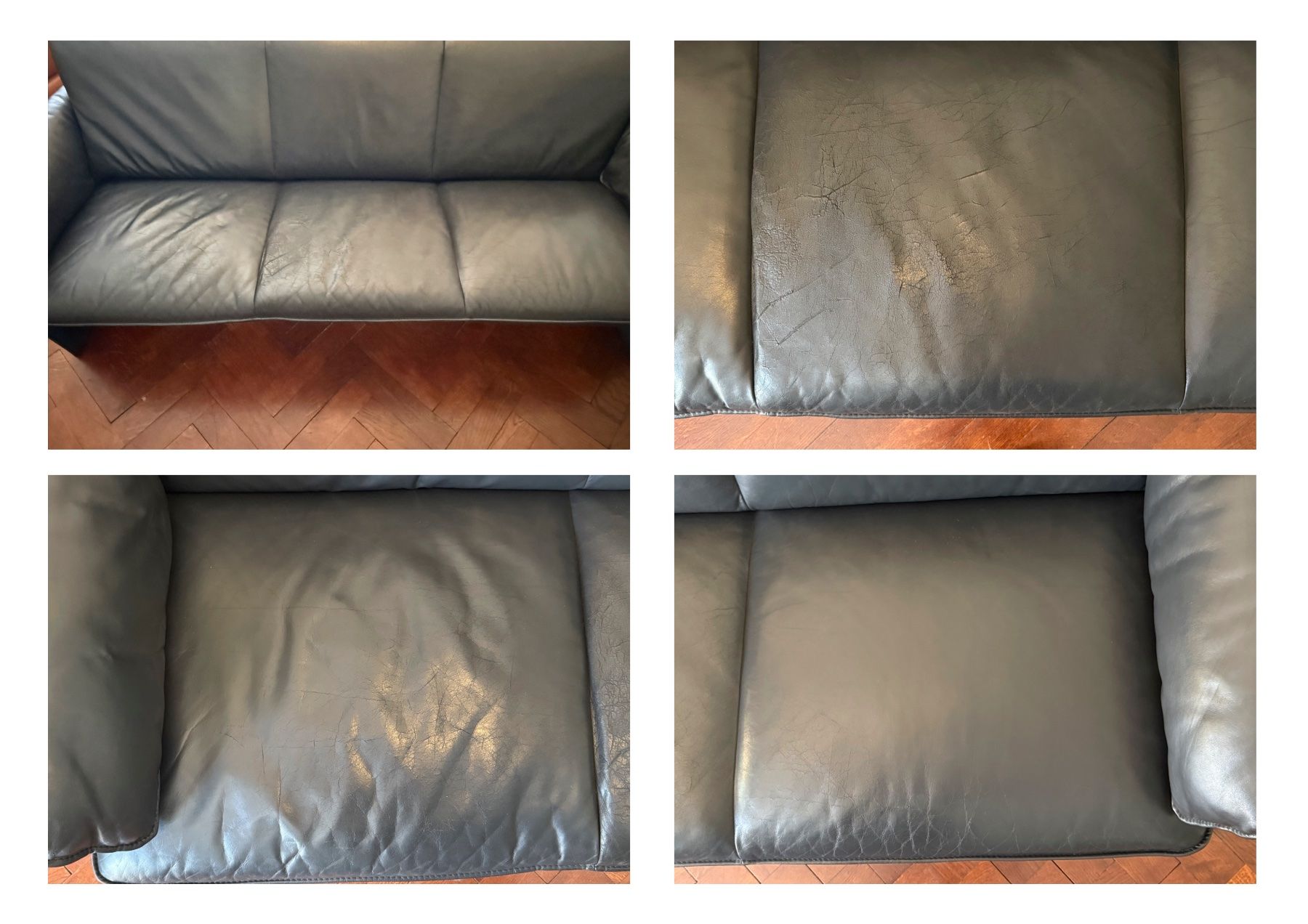 Leolux Sofas: Designer Couch Sofa Leolux Bora Bora 3-Sitzer Anthrazit – Gebraucht aus Zürich von TiptopGerneWieder 7