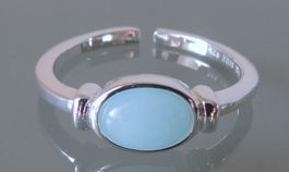 TARA STYLE Silber 925 Fingerring Chalcedon