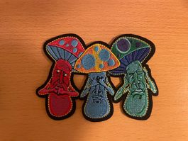 Champignon Pilz Fungo Patch Sticker Aufnäher 19