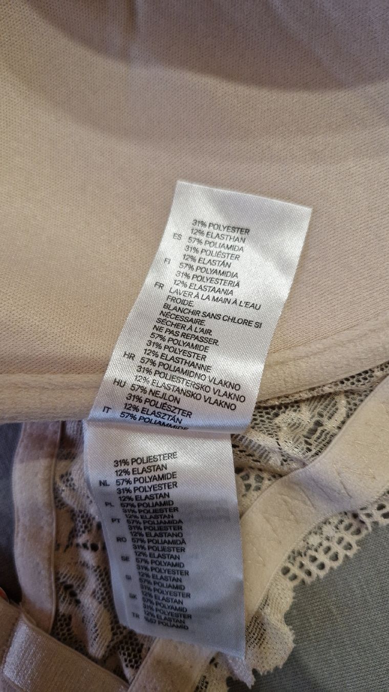 H&M Altra biancheria intima: BH H&M mit Spitze, beige, Grösse 80D  – Nuovo (secondo la descrizione) da Oberengstringen venduto da Sheera7 4