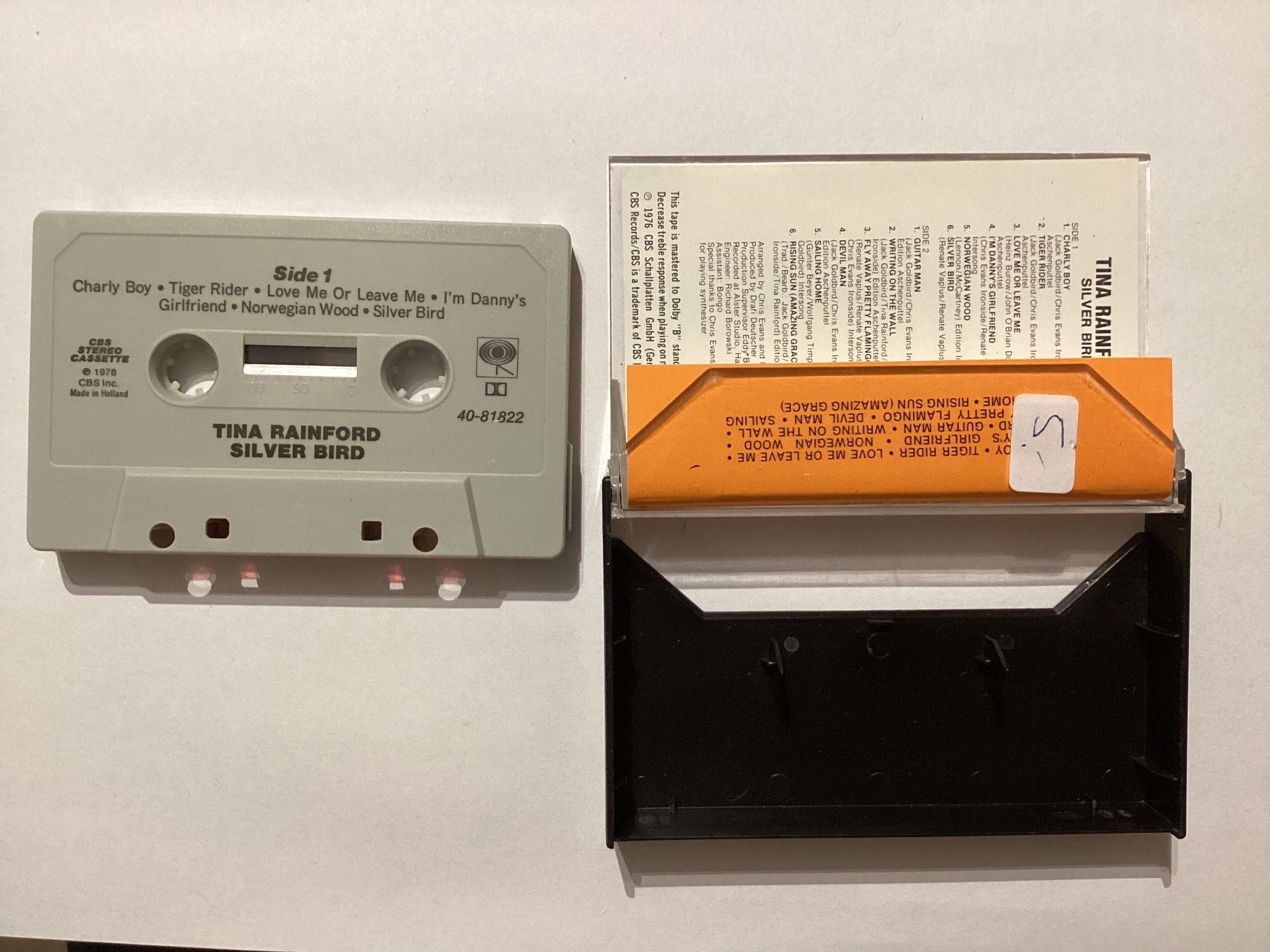 Musicassette: Tina Rainford MC - Silver Bird – Usato da Gutenswil venduto da Hamzian 1