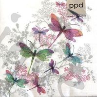 Serviette dragonfly groove (1142) 2Stk.