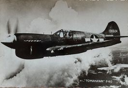 Kriegsflugzeug Tomahawk P40, Flugzeug, USA