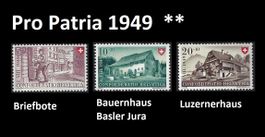Pro Patria 1949 postfrisch