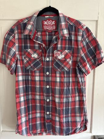 Superdry Hemd, Grösse XL, Kariert