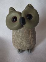 Eule Figur Naturstein Handgemacht wunder schön sie Foto