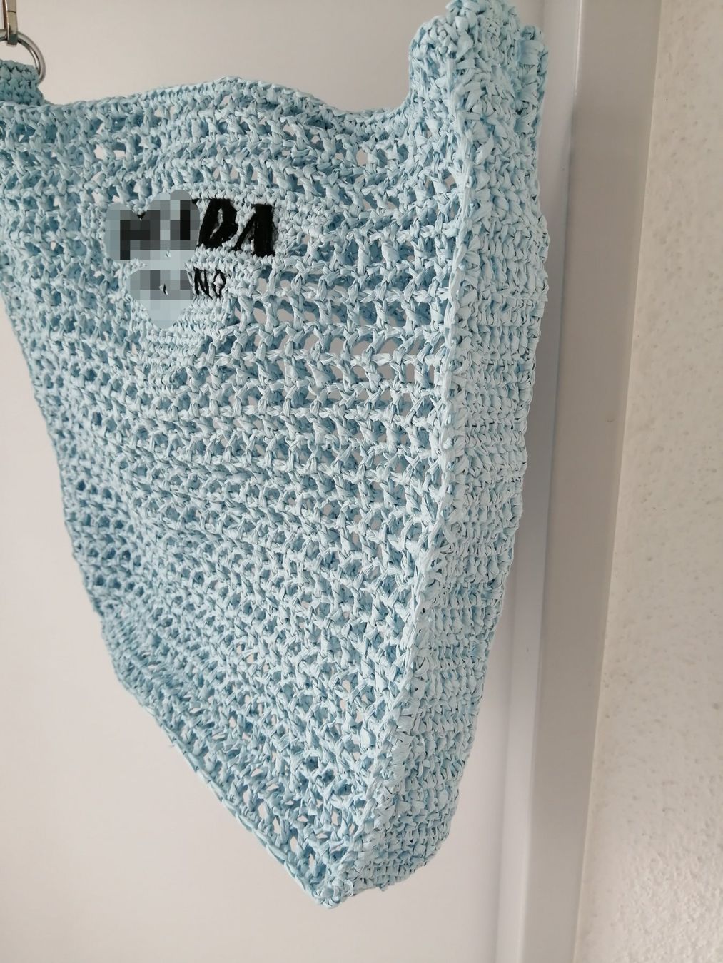 Borse da donna: Tasche aus Rafiabast Blau – Nuovo (secondo la descrizione) da Buchrain venduto da nat_pl5p 2