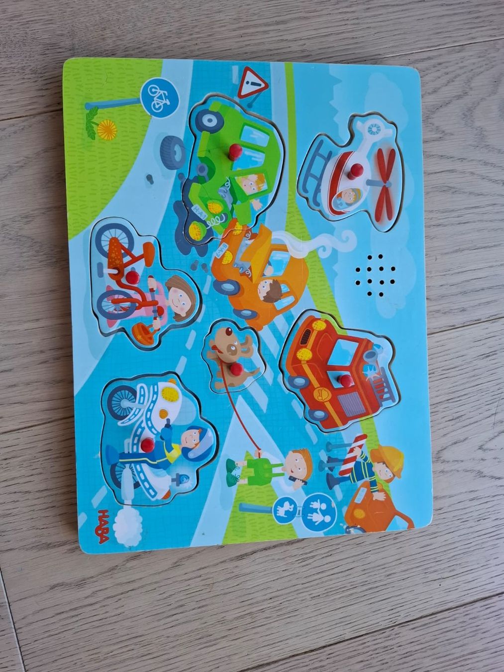 Puzzle: Puzzle Set mit Fahrzeugmotiven. Eines mit Geräuschen – Nuovo (secondo la descrizione) da Küssnacht am Rigi venduto da awalde 1