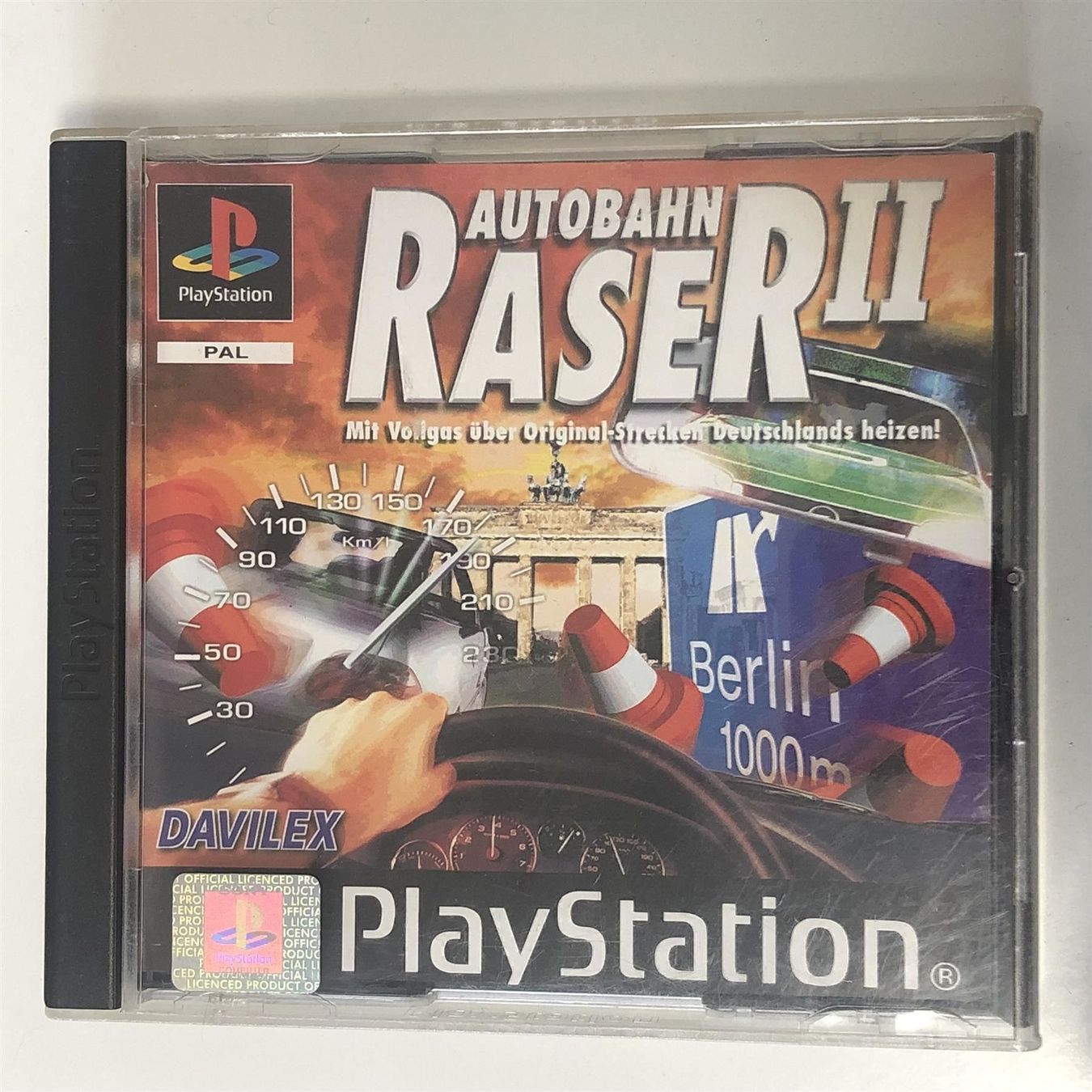 Spiele: Autobahn Raser 2 PS1 – Gebraucht aus Mollis von GamingCorner