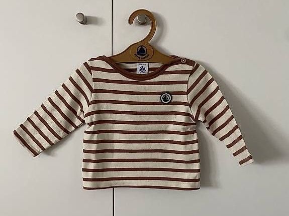 Petit Bateau Pullover & Sweatshirts: Pull Marinière Petit Bateau 12 mois / 74 cm - État Neuf – Neu (gemäss Beschreibung) aus Bevaix von MPaw